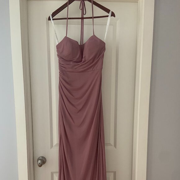 Azazie Keonie Bridesmaids Dress - Vintage Mauve - Picture 3 of 4